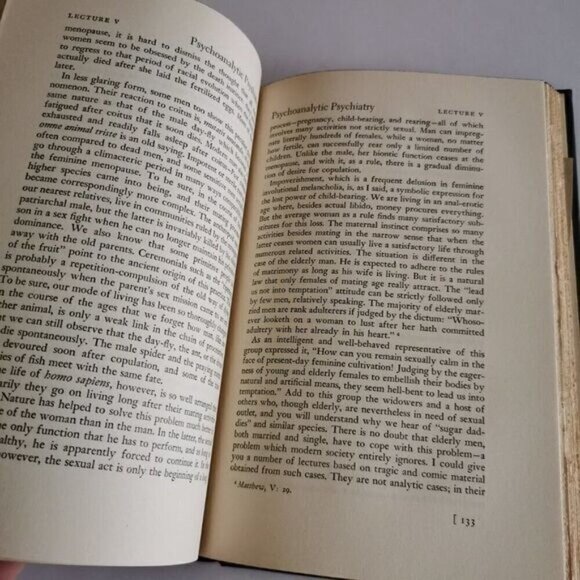 1946 Lectures on Psychoanalytic Psychiatry by A.A. Brill Book, First Ed Vintage - Picture 8 of 8